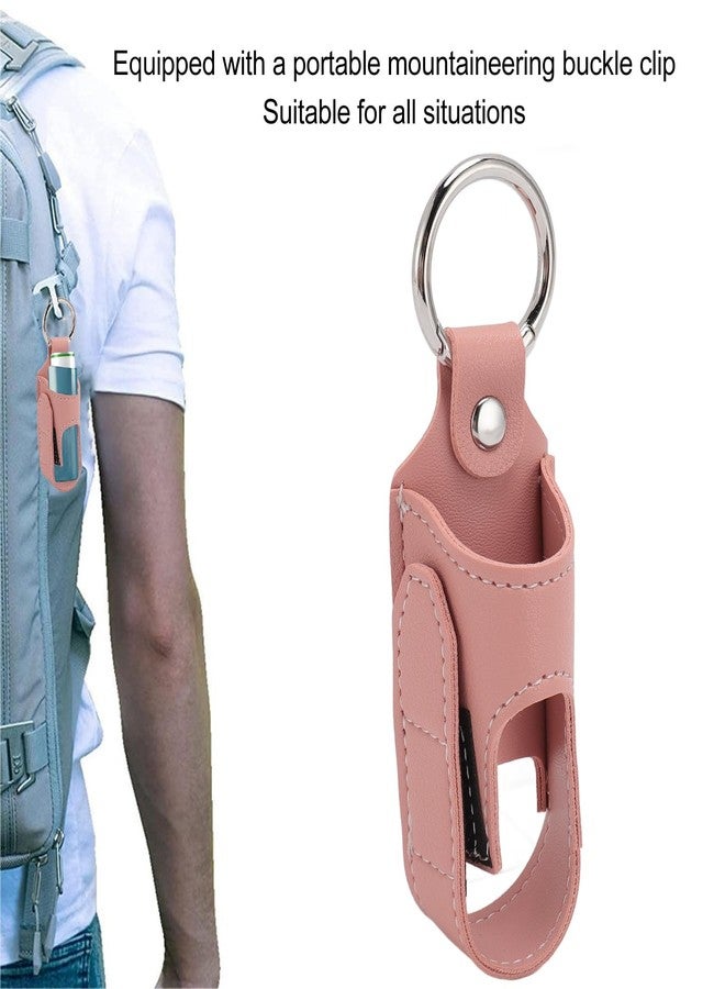 ZJchao Inhaler Case Holder, 2PCS Asthma Inhaler Holder Portable Storage Protective PU Leather Asthma Inhaler Case Lightweight and Protective Shell for Daily Use, Travel and School () - Image 3